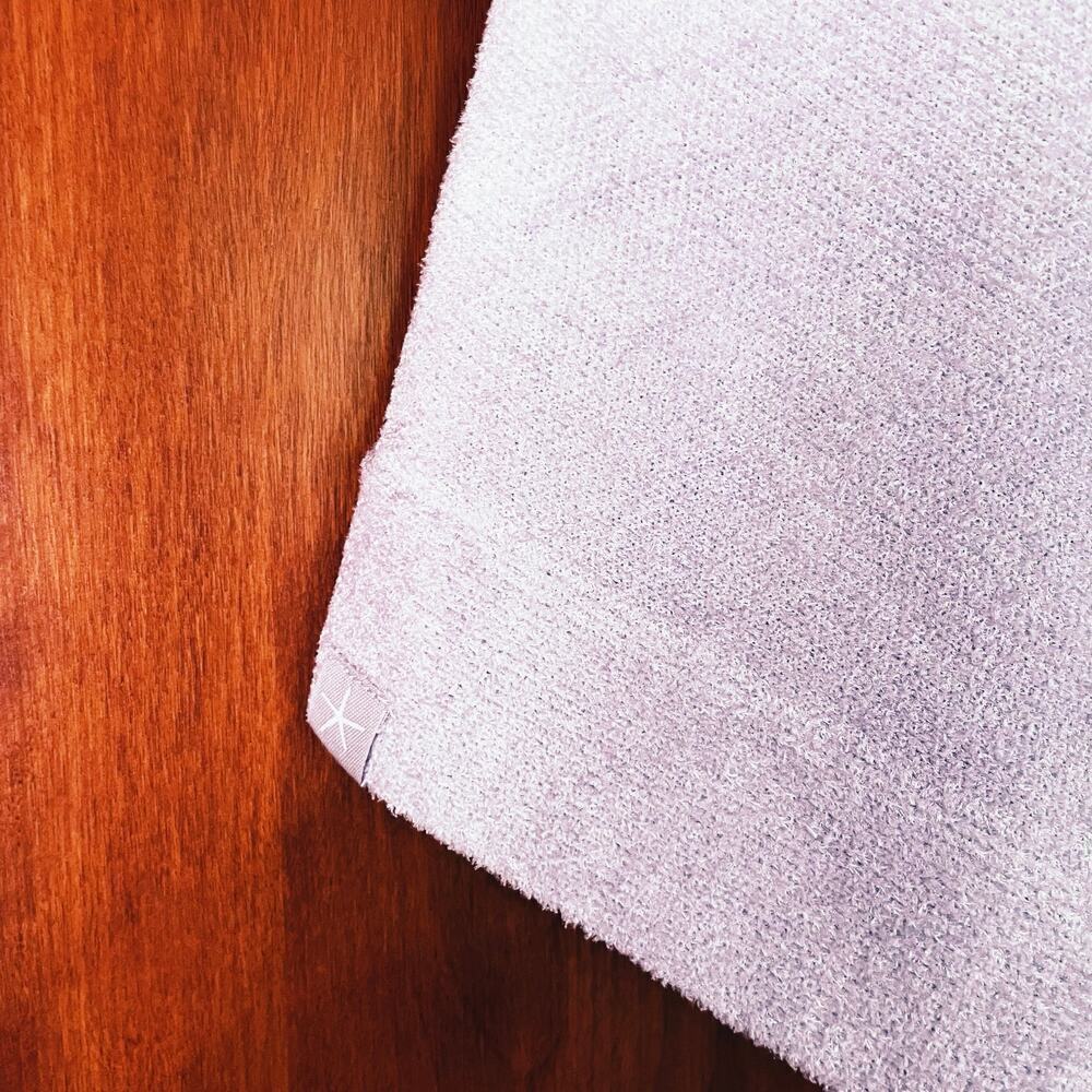 Barefoot Dreams Ocean Breeze Poncho Cozychic Ultra Lite Ombre Soft Violet - Picture 6 of 10